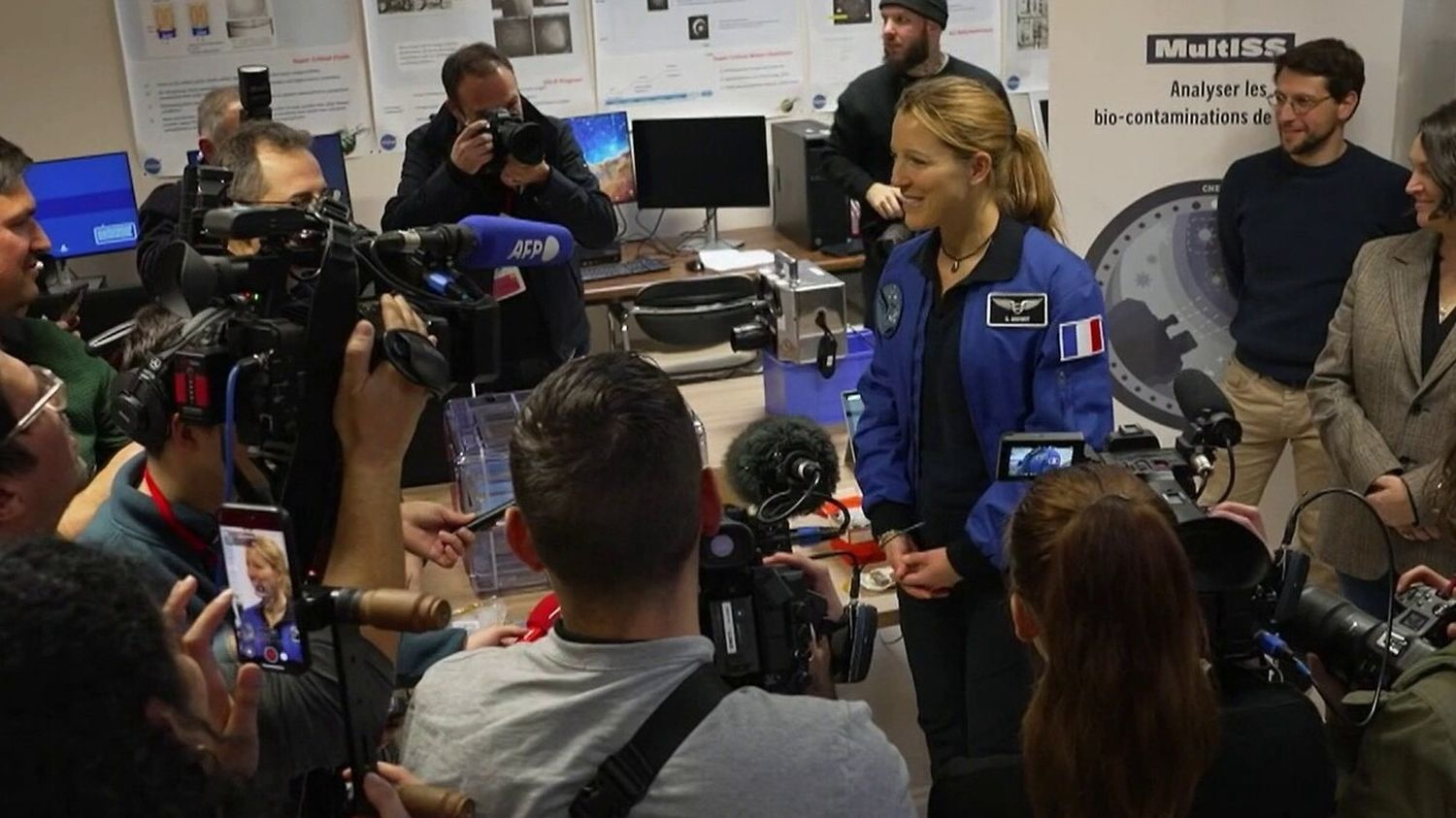 Sophie Adenot: Fransa'daki son ziyaretiyle Şubat'taki Uluslararası Uzay İstasyonu görevi için hazırlık